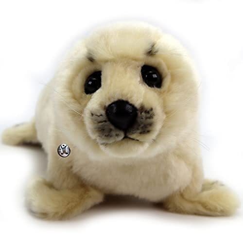 Robbe Premium Heuler Seehund Baby beige Plüschtier Kuscheltier Dekotier Jonte - Kuscheltiere*biz Robbe Premium Heuler Seehund Baby beige Plüschtier Kuscheltier Dekotier Jonte - Kuscheltiere*biz von Kuscheltiere.biz