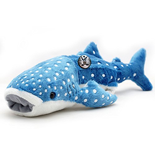 Walhai Kuscheltier Hai Wal Rhincodon Plüschtier Fisch 29 cm Blue - Kuscheltiere*biz von Kuscheltiere.biz