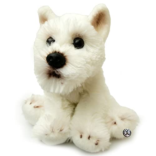 West Highland Terrier Kuscheltier Hund Westie Plüschtier Schnuffelhund Jasper - Kuscheltiere*biz von Kuscheltiere.biz