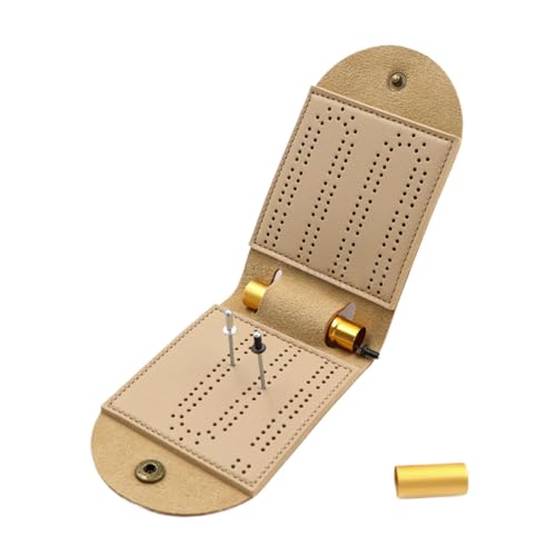 Kustimantu Cribbage Board, Cribbage Boards - Cribbage Board -Reise -Set mit 1 Speicherplatz,Faltbares PEG -Spiel für Familienbindung, draußen, drinnen, Partys Kustimantu Cribbage Board, Cribbage Boards - Cribbage Board -Reise -Set mit 1 Speicherplatz,Faltbares PEG -Spiel für Familienbindung, draußen, drinnen, Partys von Kustimantu