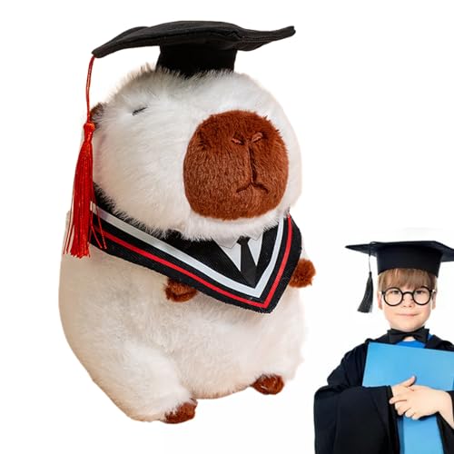Kustimantu Plüsch-Diplom – Plüschtier Capybara | Dekoration aus Plüsch mit für Highschool-Feier, Mädchen, Freunde Kustimantu Plüsch-Diplom – Plüschtier Capybara | Dekoration aus Plüsch mit für Highschool-Feier, Mädchen, Freunde von Kustimantu