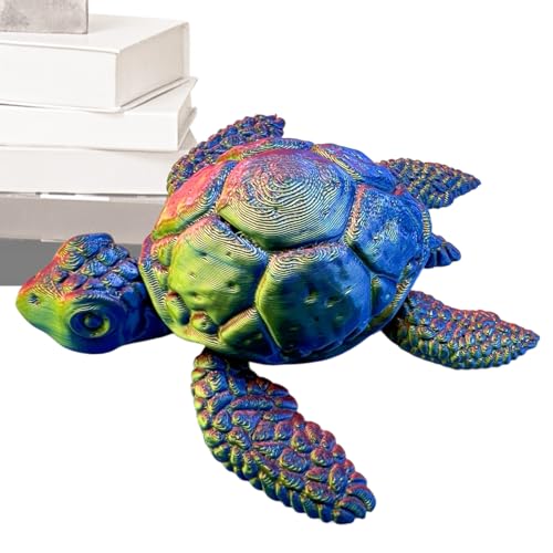 Kustimantu Schildkröten Fidget Spielzeug - Flexibel 3D Gedruckte Meeresschildkröte Statue Für Tischdekoration | Figure mit Gelenkbewegung, Dekofigur für Männer Frauen Jugendliche Kustimantu Schildkröten Fidget Spielzeug - Flexibel 3D Gedruckte Meeresschildkröte Statue Für Tischdekoration | Figure mit Gelenkbewegung, Dekofigur für Männer Frauen Jugendliche von Kustimantu