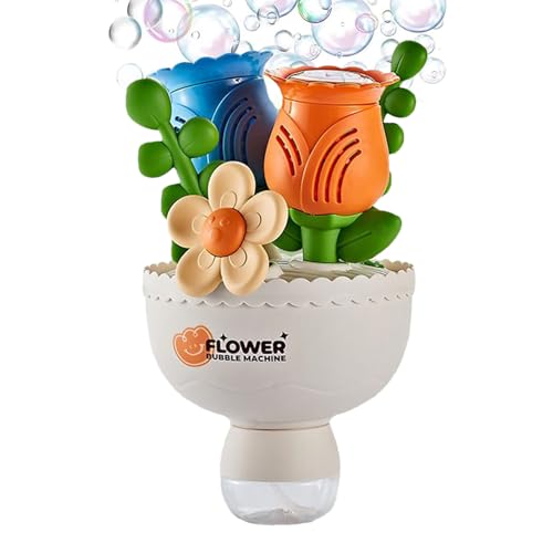 Kustimantu Seifenblasenmaschine – automatische Seifenblasenmaschine in Form eines Blumenstraußes, batteriebetriebenes Spiel für den Außenbereich, Garten, Camping, Party Kustimantu Seifenblasenmaschine – automatische Seifenblasenmaschine in Form eines Blumenstraußes, batteriebetriebenes Spiel für den Außenbereich, Garten, Camping, Party von Kustimantu