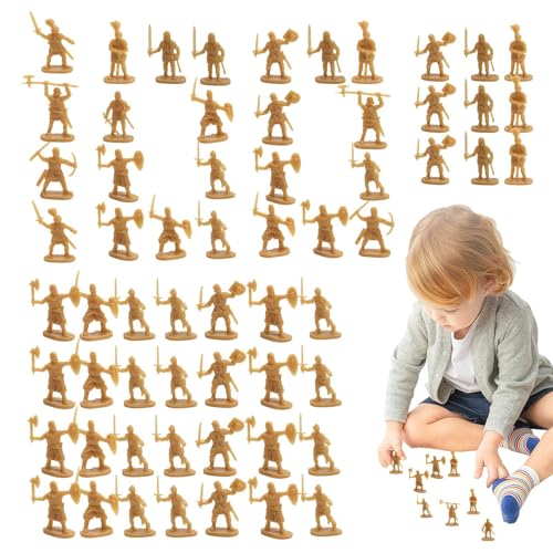 Kustimantu Soldaten-Figuren – detaillierte Miniaturen, alte Miniaturen, 100 x Statuen, Modell-Spielsets für Lernprojekte, Nachahmungsspiel für und Mädchen Kustimantu Soldaten-Figuren – detaillierte Miniaturen, alte Miniaturen, 100 x Statuen, Modell-Spielsets für Lernprojekte, Nachahmungsspiel für und Mädchen von Kustimantu