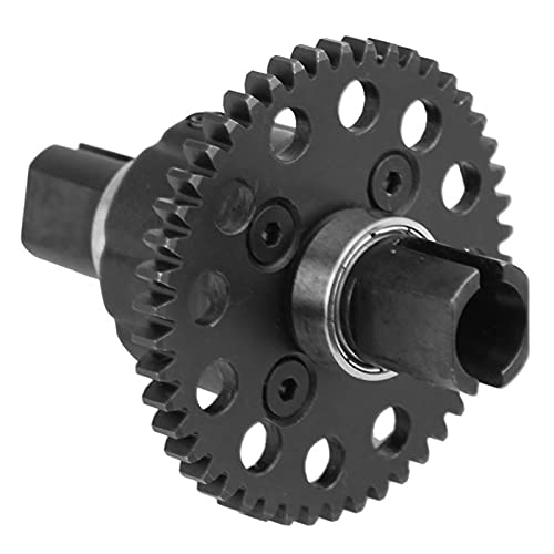 Kuuleyn RC Auto Differential Ersatzteile, Fernbedienung Modell Fahrzeugzubehör Mittleres Differential für Buggy Truck Truggy SCT 1/8 RC Auto DF- Modelle 6684 RC Auto(46T 1.0Mo Steel Gear) von Kuuleyn