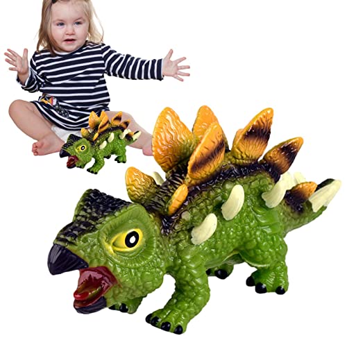 Dinosaurierfiguren | Quietschende Mini-Dinosaurierspielzeuge simuliert,Langlebiges Dinosaurierspielzeug, Mini-Kinderornamente für Mädchen, Jungen, Dinosaurierliebhaber ab 3 Jahren von Kuxiptin