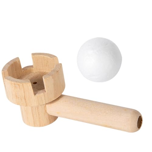 Kuxiptin Blasball-Spielzeug, Röhrenball-Blasspielzeug, Ball-Balance-Blasspielzeug, Schwimmende Blasrohrbälle, Feinmotorik-Geschicklichkeitsspiel, Lernspielzeug für und Mädchen von Kuxiptin