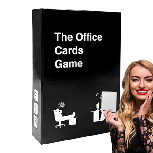 Kuxiptin Einzigartige Spielkarten,Themen-Spielkarten | 180 Blatt lustige Spielkarten The Office Merchandise Office Games | Neuartige Spielkarten für Muttertag, Büros, Chinesisches Neujahr, von Kuxiptin