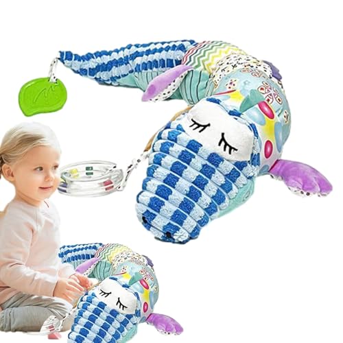 Kuxiptin Gefülltes Alligator-Spielzeug, Krokodil-Plüsch-Babyspielzeug, Plüschtiere Alligatorplüsch, Stofftiere, weiche Puppe, Krokodil-Plüschtier, Plüschpuppe, Babyspielzeug, Tierspielzeug, von Kuxiptin