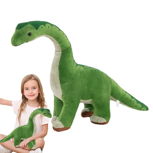 Kuxiptin Plüsch-Dinosaurier-Puppe, Stofftier-Puppenspielzeug | Stehendes Dinosaurier-Plüschtier | Kuscheliges Kinderzimmer-Plüschtier, Plüschtier für, Mädchen, Erwachsene von Kuxiptin