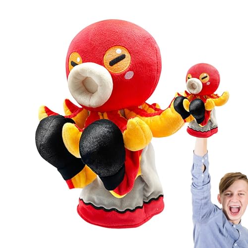 Kuxiptin Tierhandpuppen,Handpuppen für Kinder,Einzigartiges Plüschtier im Tierdesign, Boxplüsch | Weiche und Bequeme Handpuppen für Rollenspiele, Geschichtenerzählen, Partygeschenke von Kuxiptin