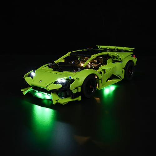 Kyglaring LED-Beleuchtungsset (kein Modell) - Kompatibel mit Lego-42161 Lamborghini Huracán Tecnica Bauklötze Modell Set - Nur LEDs kein Brick Set(Classic Version) von Kyglaring