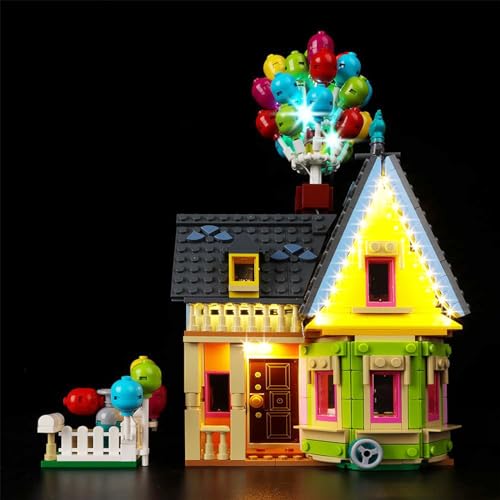 Kyglaring LED-Beleuchtungsset (ohne Modell) - Kompatibel mit Lego-43217 Disney und Pixar 'Up' House Building Blocks Model Set - Nur LEDs kein Brick Set (Classic Version) von Kyglaring