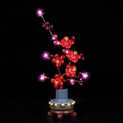 Kyglaring LED Beleuchtungsset für leg0 10369 - Kompatibel mit leg0-10369 Plum Blossom Building Blocks Model Set - Nur LEDs, kein Brick Set (Classic Version) von Kyglaring