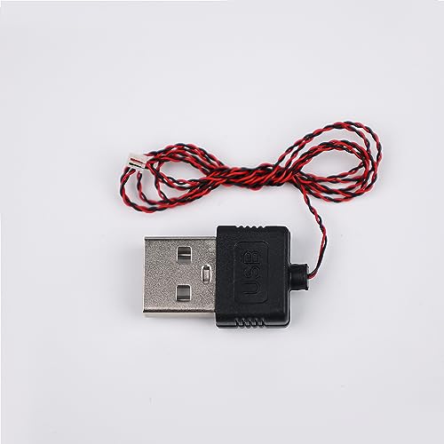 Kyglaring LED-Beleuchtungszubehör - 2-Pin-USB-Stromkabel - Zum Selberbauen Ihrer Bausteine - Packung 1 (40 cm) von Kyglaring