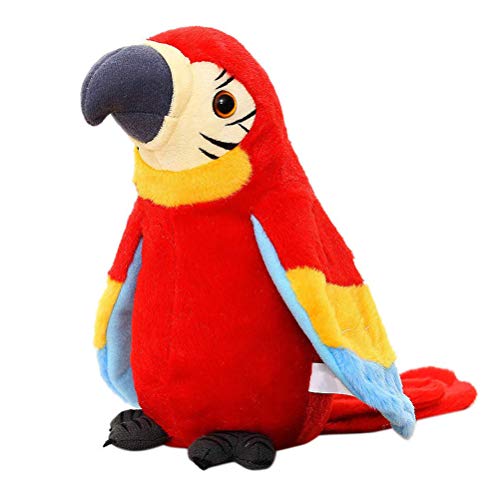 Kylewo Plüsch Papagei Spielzeug Plüschvogel Papagei Vogel Plüschtiere Kuscheltiere Spielze,Talking Parrot Plüsch Spielzeug Kinder Kylewo Plüsch Papagei Spielzeug Plüschvogel Papagei Vogel Plüschtiere Kuscheltiere Spielze,Talking Parrot Plüsch Spielzeug Kinder von Kylewo