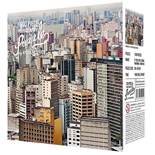 Kylskapspoesi 501 - Puzzle Sao Paulo – Jens Assur (1000 Teile) von Kylskapspoesi