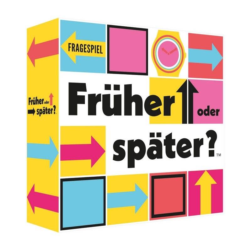 Kylskapspoesi Gesellschaftsspiel Früher oder Später? von Kylskapspoesi