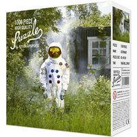 PEGASUS SPIELE KYL00426 Kylskapspoesi Puzzle 1000 Teile Astronaut von Kylskapspoesi