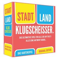 PEGASUS SPIELE KYL43034 Kylskapspoesi Stadt Land Klugscheisser – Kartenspiel von Kylskapspoesi