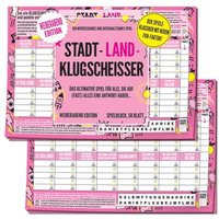 PEGASUS SPIELE KYL430400 Kylskapspoesi Spielblock Stadt-Land-Klugscheisser – Weiberabend Edition von Kylskapspoesi