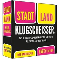 Stadt Land Klugscheisser - Kartenspiel von Kylskapspoesi