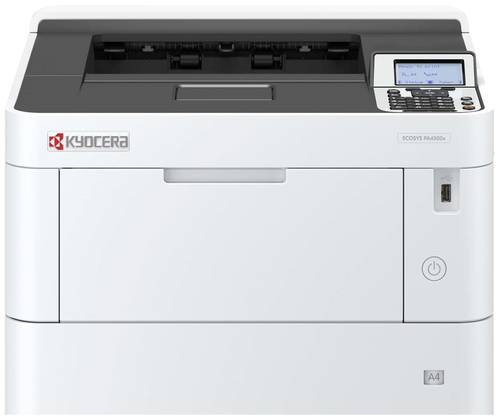 Kyocera PA4500x Schwarzweiß Laser Drucker A4 12 S./min 1200 x 1200 dpi Duplex, LAN, USB von Kyocera