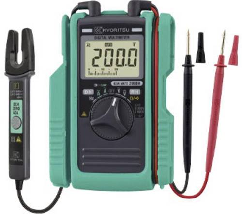 Kyoritsu KEW Mate 2000A Hand-Multimeter, Stromzange digital CAT III 300 V, CAT II 600V Anzeige (Coun von Kyoritsu