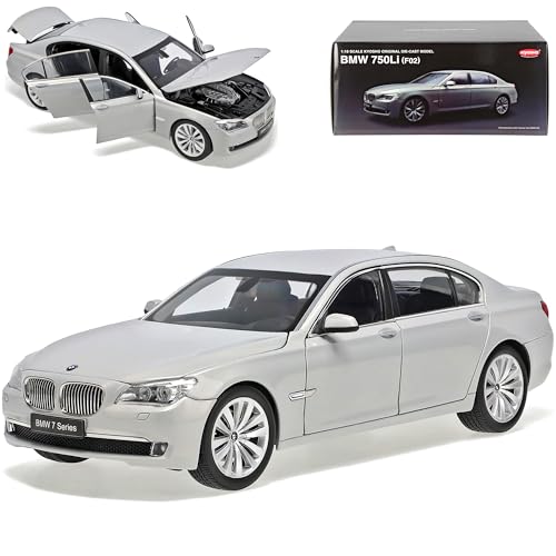 B*M*W 7er 750Li Limousine Moon Silber F02 Ab 2008 1/18 Kyosho Modell Auto von Kyosho B-M-W