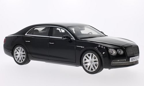 Bentley Flying Spur W12, metallic-schwarz, Modellauto, Fertigmodell, Kyosho 1:18 von Kyosho