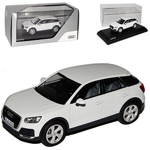 Kyosho A-U-D-I Q2 SUV Gletscher Weiss Ab 2016 1/43 iScale Modell Auto von Kyosho