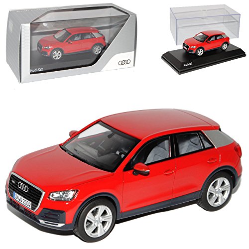 Kyosho A-U-D-I Q2 SUV Tango Rot Ab 2016 1/43 iScale Modell Auto von Kyosho