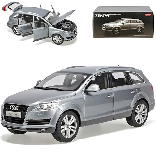 Kyosho A-U-D-I Q7 Q 7 Grau Grey SUV 1/18 Modellauto Modell Auto Sonderangebot von Kyosho