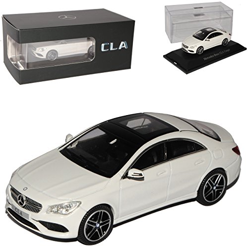 Kyosho Mercedes-Benz CLA Limousine Zirrus Weiss Modell Ab 2013 Ab Facelift 2016 1/43 iScale Modell Auto von ZYZYZK