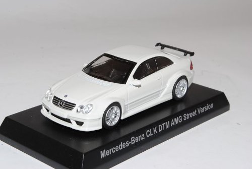 Kyosho Mercedes-Benz CLK DTM AMG Street Version Coupe Weiss C209 2002-2010 1/64 Sonderangebot Modell Auto mit individiuellem Wunschkennzeichen von Kyosho