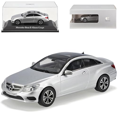 Kyosho Mercedes-Benz E-Klasse Coupe Silber W212 Ab Facelift 2013 1/43 Modell Auto von Kyosho