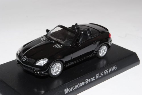 Kyosho Mercedes-Benz SLK 55 AMG Cabrio Schwarz R171 2004-2011 1/64 Sonderangebot Modell Auto von Kyosho