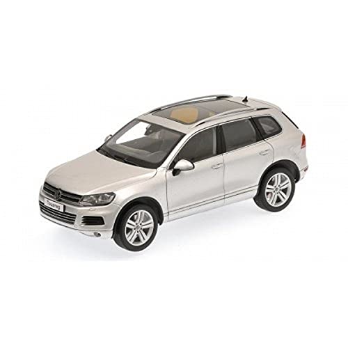 Kyosho Original 1/18 VW Touareg FSI 2010 Cool Silver Metallic (Japan Import) von Kyosho