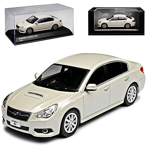 Kyosho Subaru Legacy B4 BM BR Limousine Weiss 2009-2014 1/43 Modell Auto von Kyosho