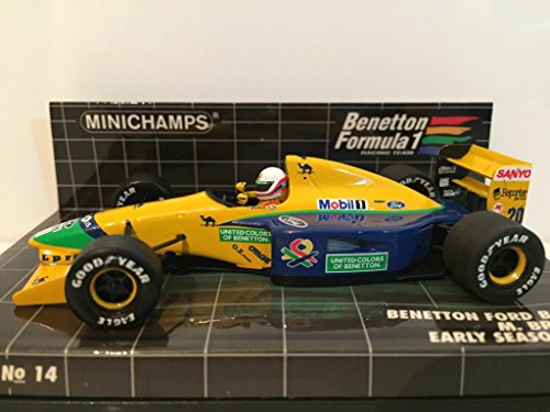 Minichamps 400920120 - Benetton Ford B191B - Martin Brundle, Maßstab: 1:43 von Kyosho