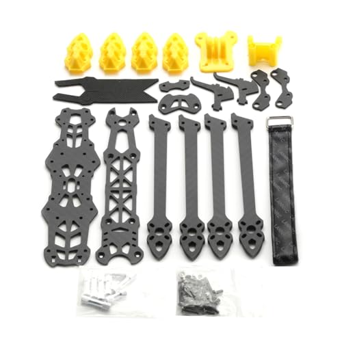 Kznifmk Mark4 7-295mm Quadcopter-Rahmen-Kit mit 5mm Arm für 7" FPV Freestyle & RC Racing Drohne mit Gelbem Druck Kznifmk Mark4 7-295mm Quadcopter-Rahmen-Kit mit 5mm Arm für 7" FPV Freestyle & RC Racing Drohne mit Gelbem Druck von Kznifmk