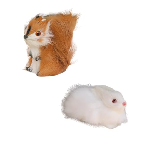 Kznifmk Simuliertes Eichhörnchen Als Geschenk, Tiermodell, Weihnachtsdekoration Kznifmk Simuliertes Eichhörnchen Als Geschenk, Tiermodell, Weihnachtsdekoration von Kznifmk