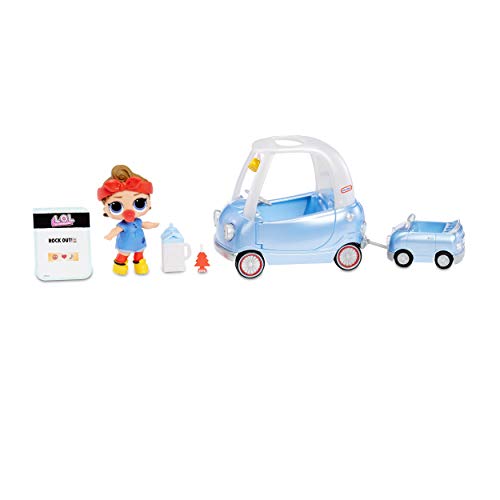 L.O.L. Surprise! 564928E7C Furniture - Puppenmöbel und Sammelfigur mit Zubehör Road-Trip mit Can Do Baby, 10 Überraschungen von L.O.L. Surprise!