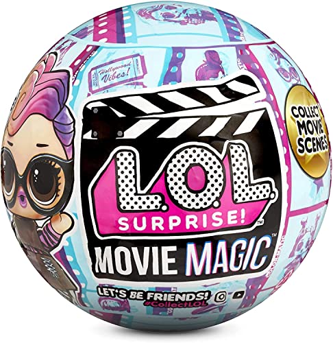 L.O.L. Surprise! Movie Magic Puppen mit 10 Überraschungen inklusive Puppe, Filmrequisiten, individueller Filmszenen-Karte und Zubehör - tolles Geschenk für Mädchen ab 4 Jahren von L.O.L. Surprise!