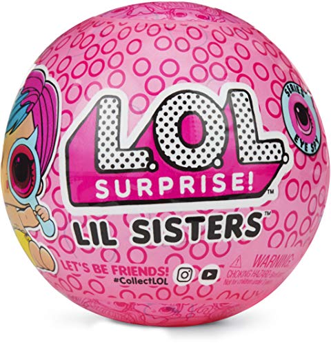 L.O.L. Surprise 552161E7C Lil Sisters Ball 4-2ASeries, Farblich Sortiert von L.O.L. Surprise!