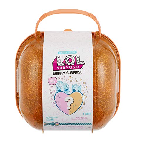 L.O.L. Surprise! 556268E7C Bubbly Surprise Sammelfigur und -Tier in Aufbewahrungsbox, mit Accessoires, orange von L.O.L. Surprise!