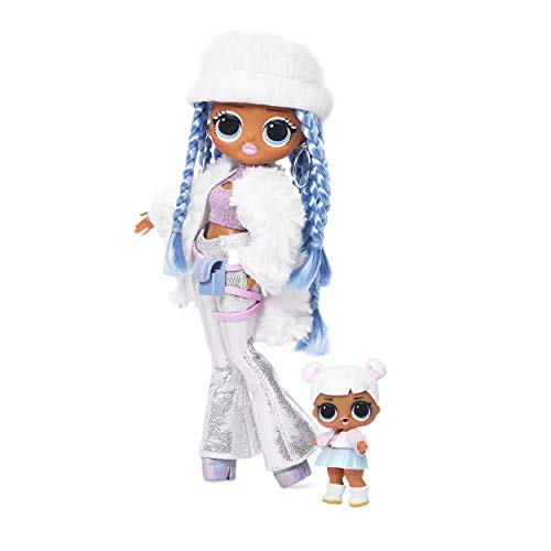 L.O.L. Surprise! 561828E7C O.M.G. Fashion Doll Winter Disco Snowlicious Snow Angel & Little Sister, Fashionpuppe mit Haaren und kleine Puppenschwester zum Sammeln, 25 Überraschungen L.O.L. Surprise! 561828E7C O.M.G. Fashion Doll Winter Disco Snowlicious Snow Angel & Little Sister, Fashionpuppe mit Haaren und kleine Puppenschwester zum Sammeln, 25 Überraschungen von L.O.L. Surprise!