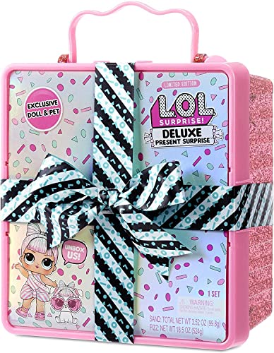 L.O.L. Surprise! 5706910000000 LOL Surprise Miss Partay Puppe und Haustier - Mit Mode, Spritzigen Überraschungen und Accessoires - Deluxe Geschenküberraschung von L.O.L. Surprise!