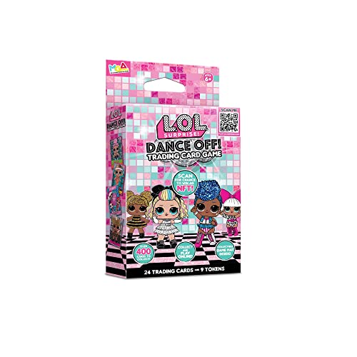 LOL Surprise Dance Off Trading Cards - Starter Set - Sammeln, Tauschen & Spielen - Tolles Kinderkartenspiel - Inklusive Spielunterlage, Poster & Anleitung - Für Mädchen & Jungen ab 4 Jahren[Exklusiv bei Amazon] von L.O.L. Surprise!