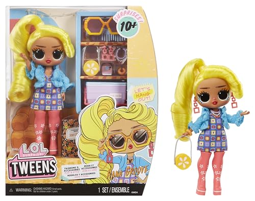 L.O.L. Surprise! Tweens - Modepuppe Hana Groove - mit über 10 Überraschungen und Fabelhaften Accessoires - Toll für Kinder ab 4 Jahren von L.O.L. Surprise!